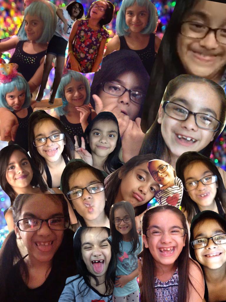 I hate my life 😑😐// I made a collage of my sister! 😂
