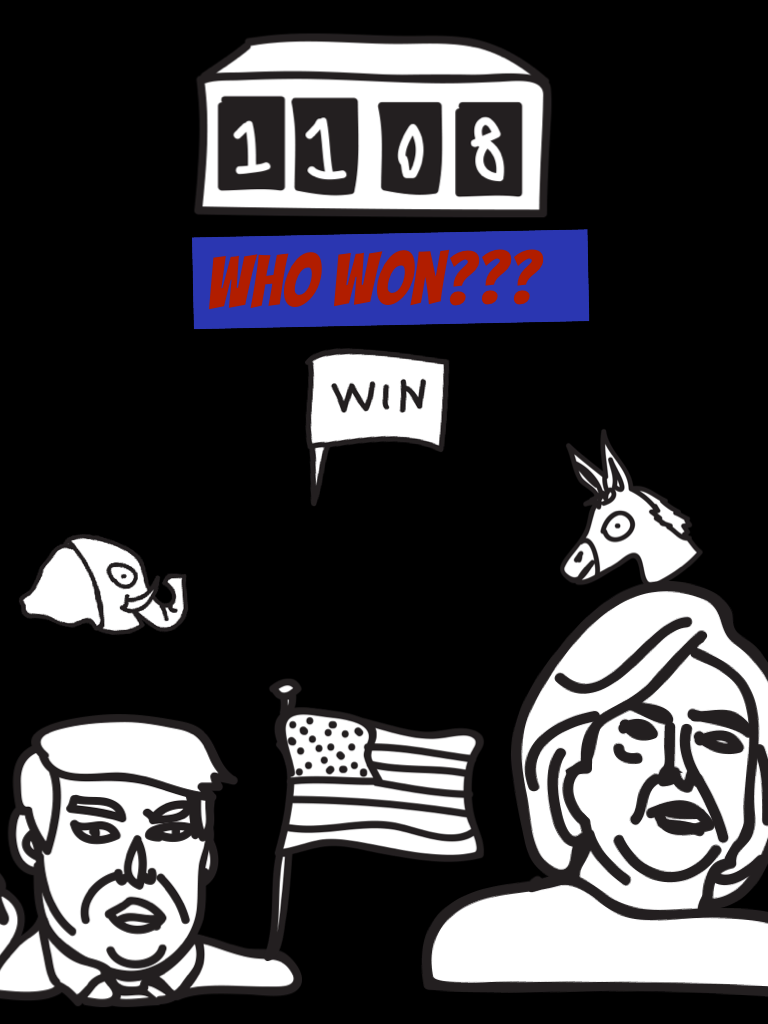 Who won??? (Trump hacked)