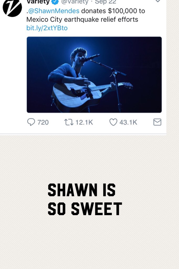 Shawn is so sweet 