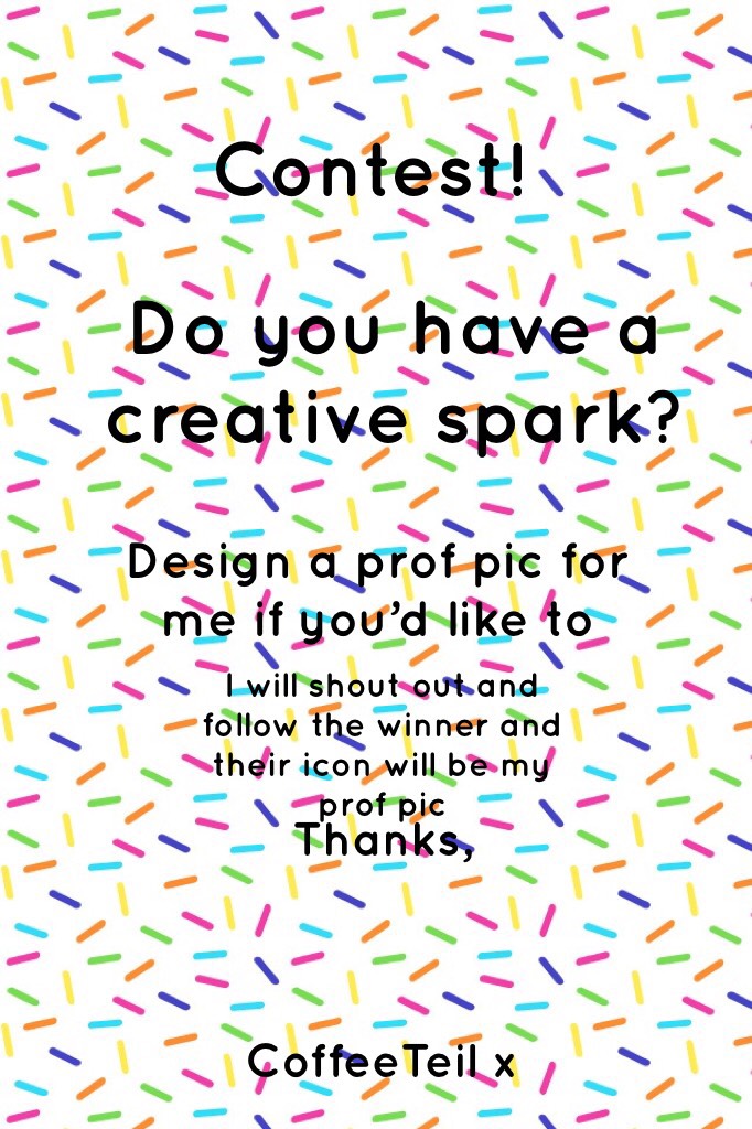 Do you have a creative spark? 