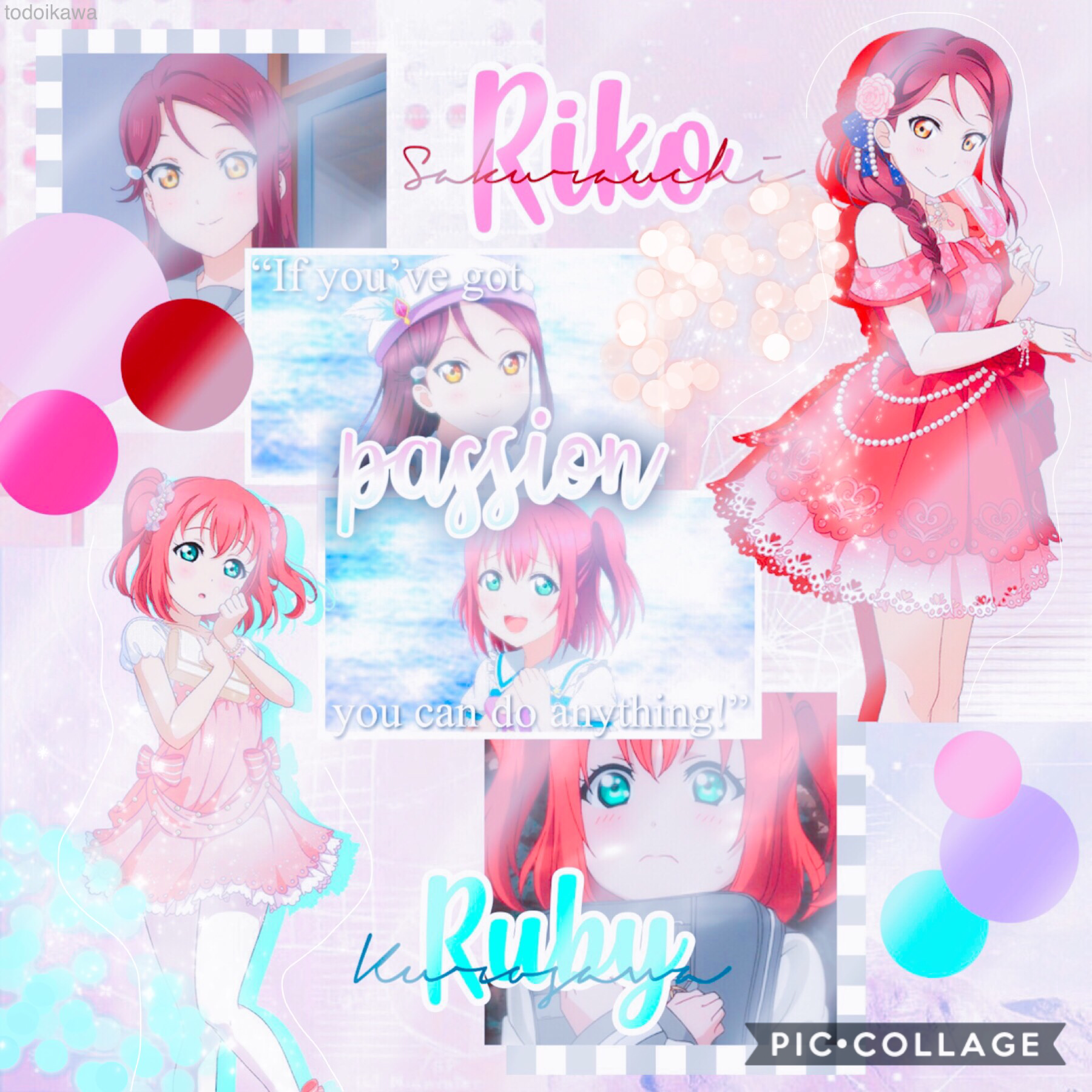 Yeeesss I love anime as well so I hope y’all don’t mind me posting anime edits as well hehe; as you can tell I really love pink and blue 😂