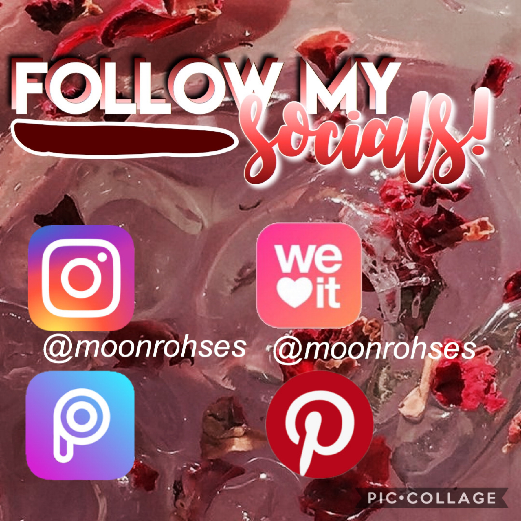 🧨 t a p 🧨

Yes, all my socials are @moonrohses so make sure to go follow!!