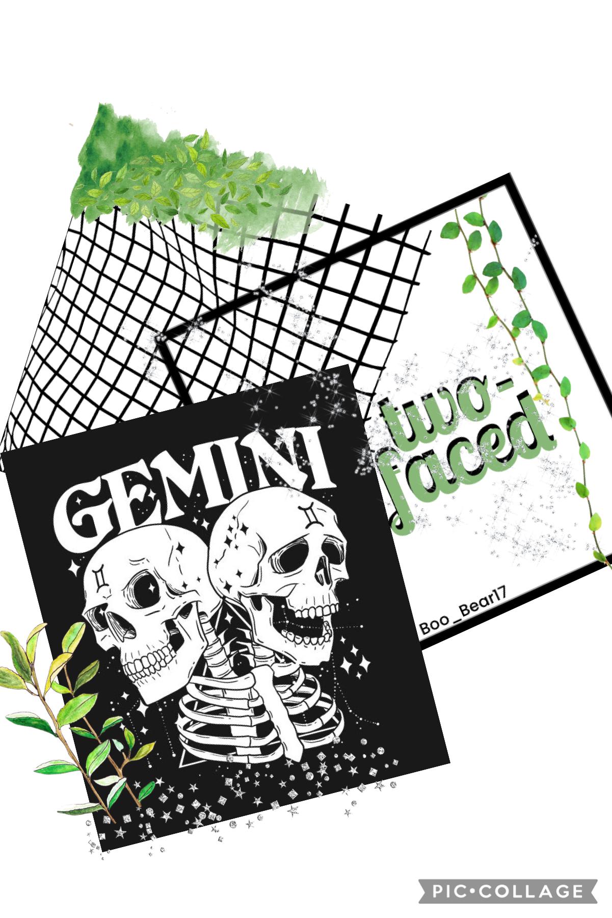 🍃two-faced🍃
•long time no see :) i’m finally back after a year long break and will be back making edits and rp’s
•i’m a gemini and i hear this a lot and it was an easy edit to get back into the swing of things 

