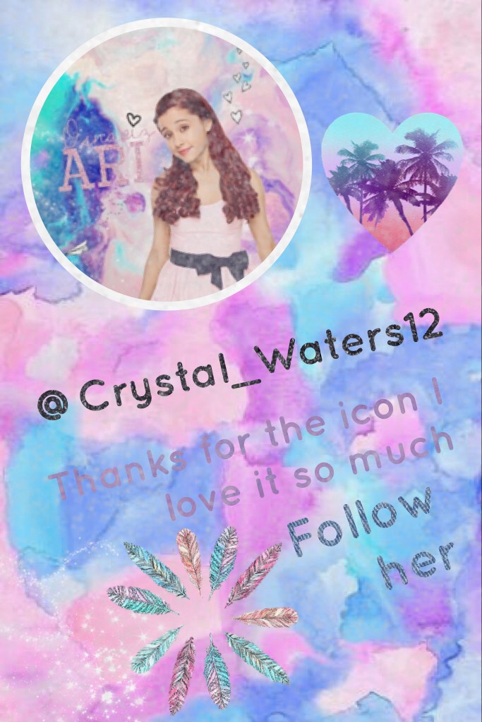 Follow her @Crystal_Waters12