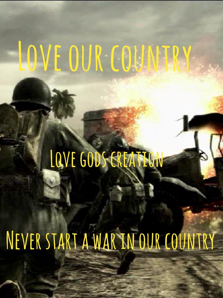Love our country