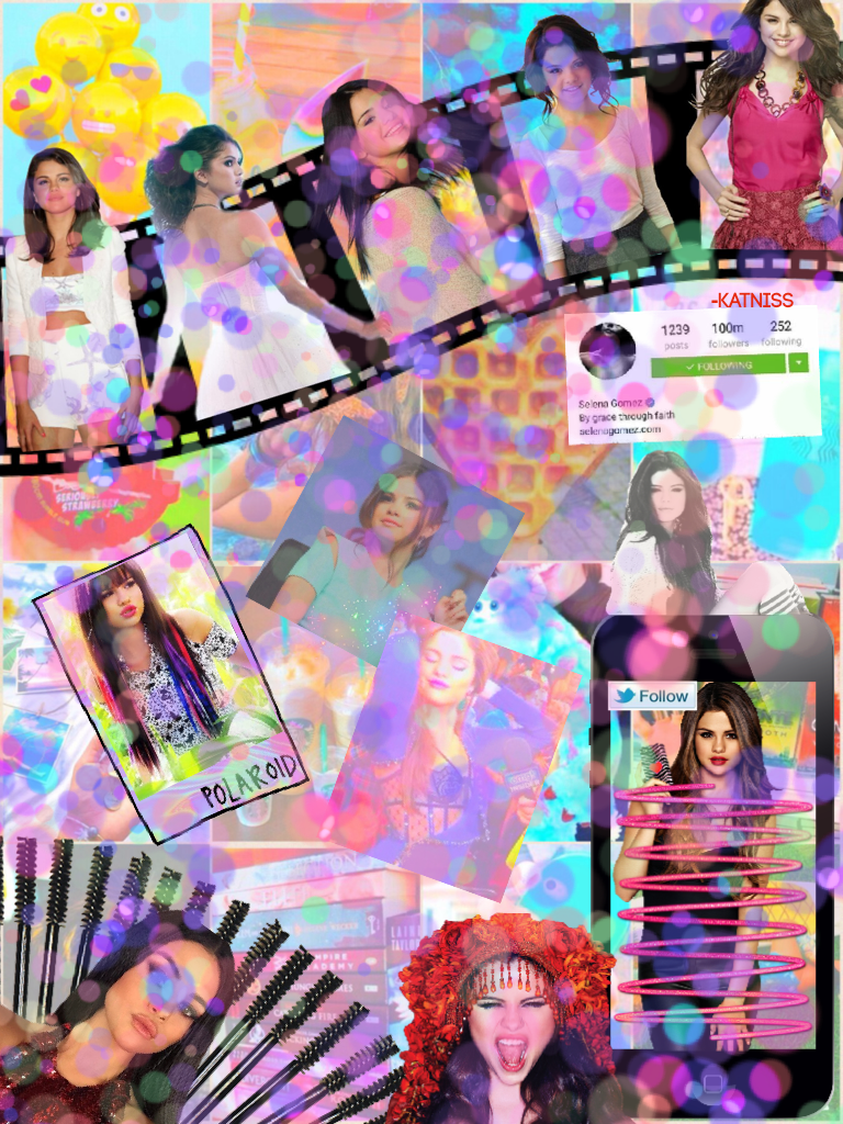Selena Gomez Collage!!! Like it or nah??