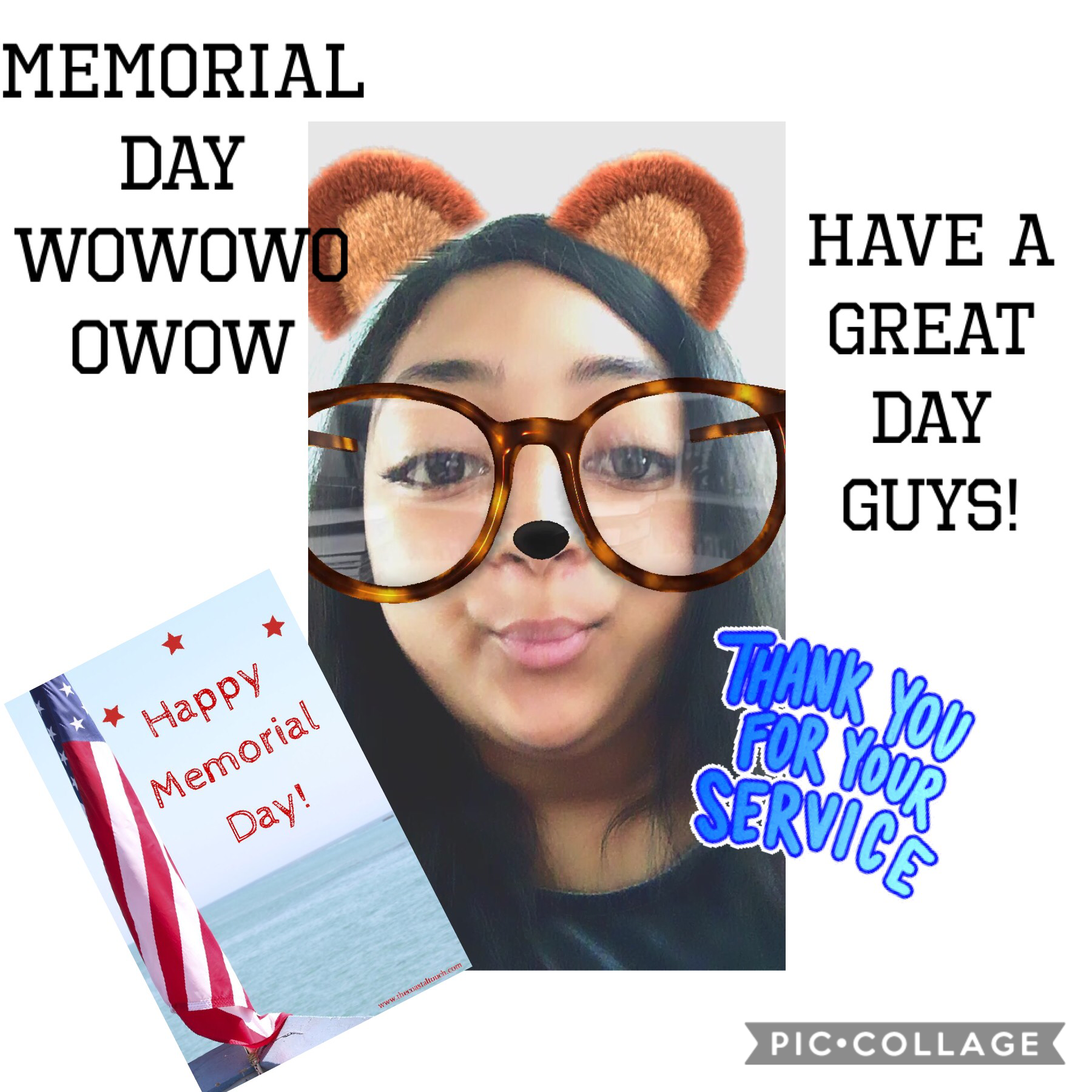 Love you guys!!! Have a great day!!! Thanks you for all the service that people have or are doing!🥰😝😆😘☺️😊🤗