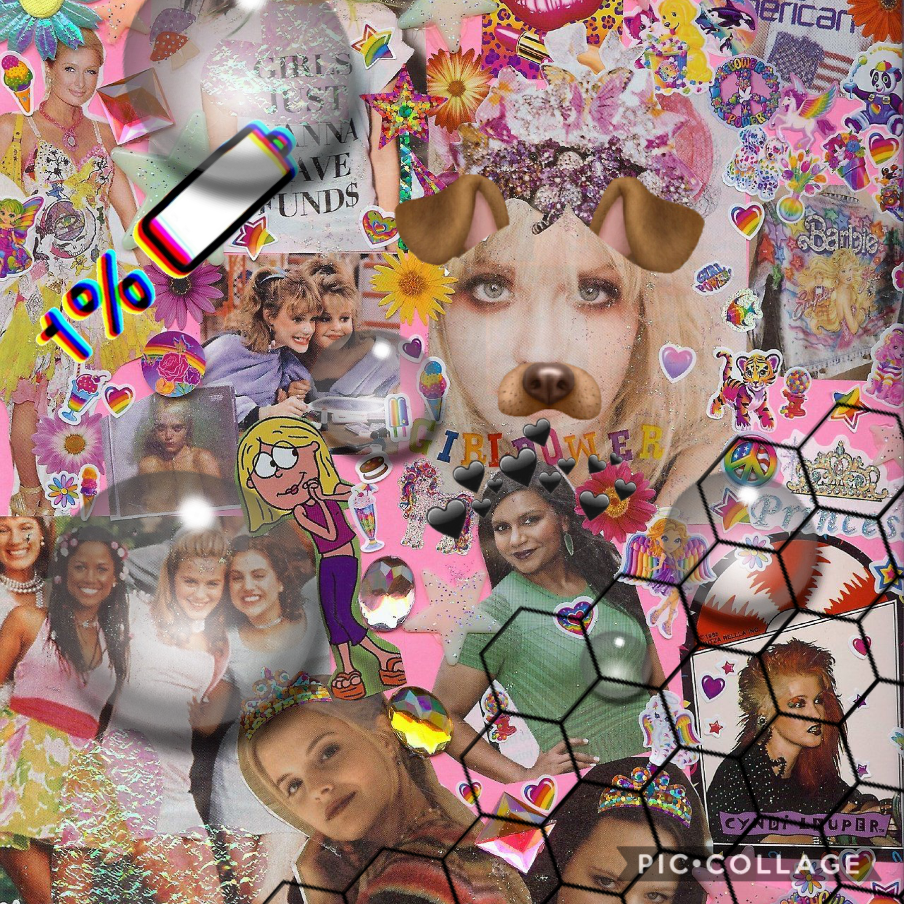 90s collage