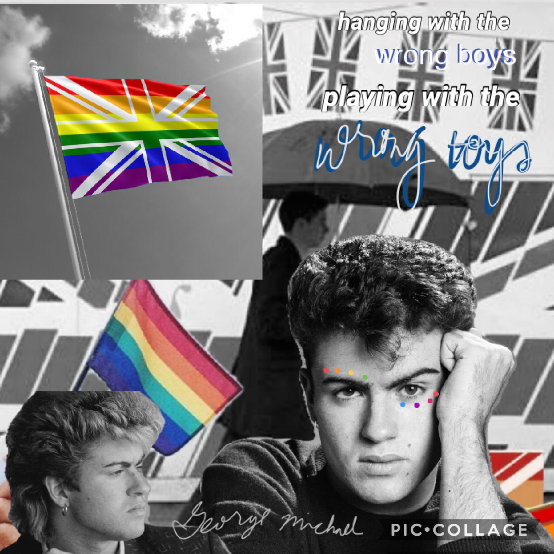 ok so I put effort and time into this but it still looks trash.. the point is that we Stan George Michael🏳️‍🌈🏳️‍🌈💖
19-2-19