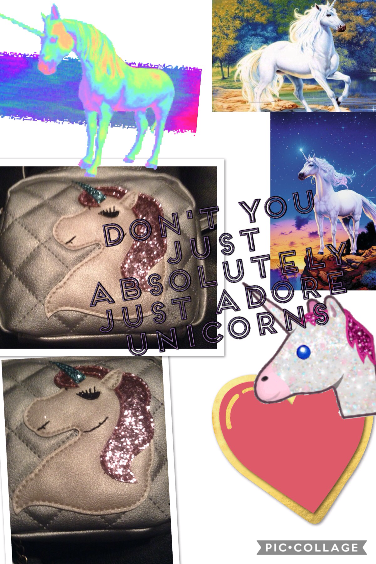 I love unicorns don't you!