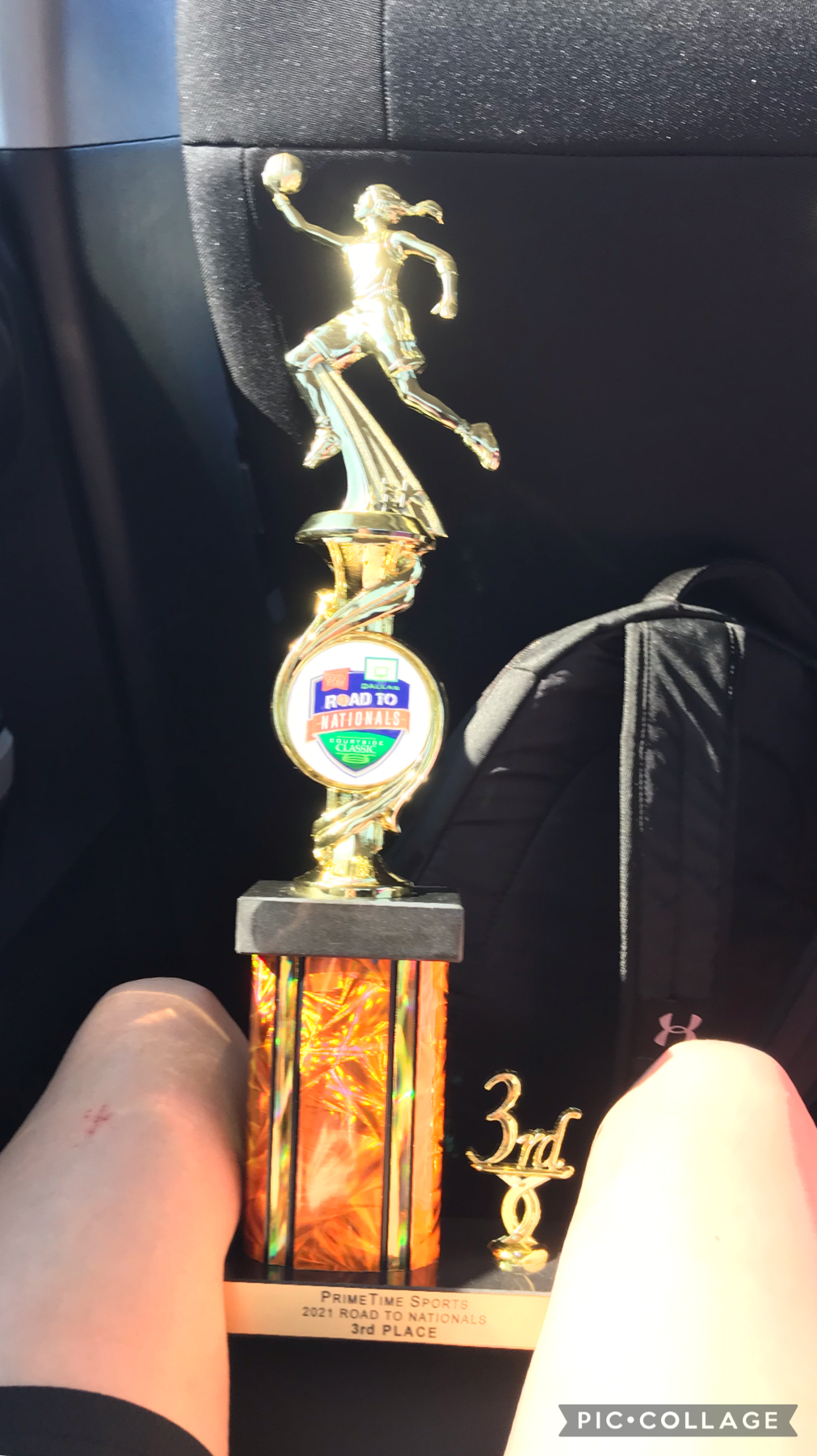 I got the trophy 🏆 