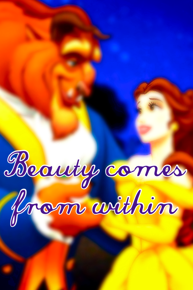 Beauty comes from within 