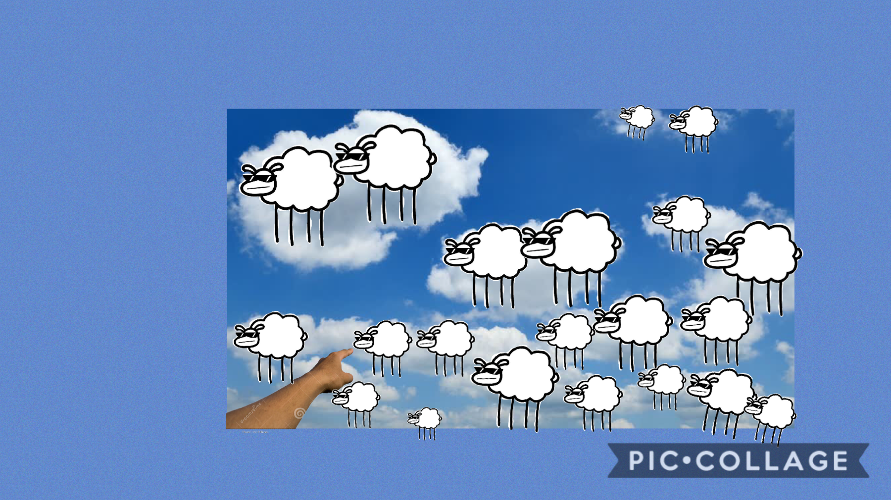 The 2nd part the the giant flying sheep. This was too hard. Trust me