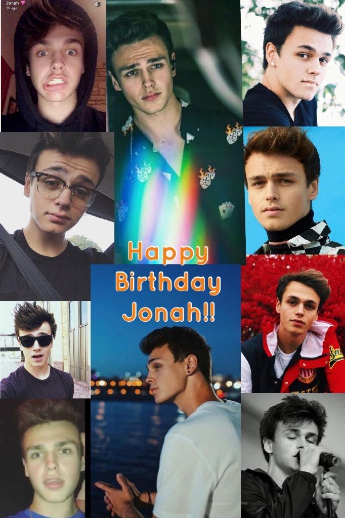 Happy Birthday Jonah!!💜💜💜💜