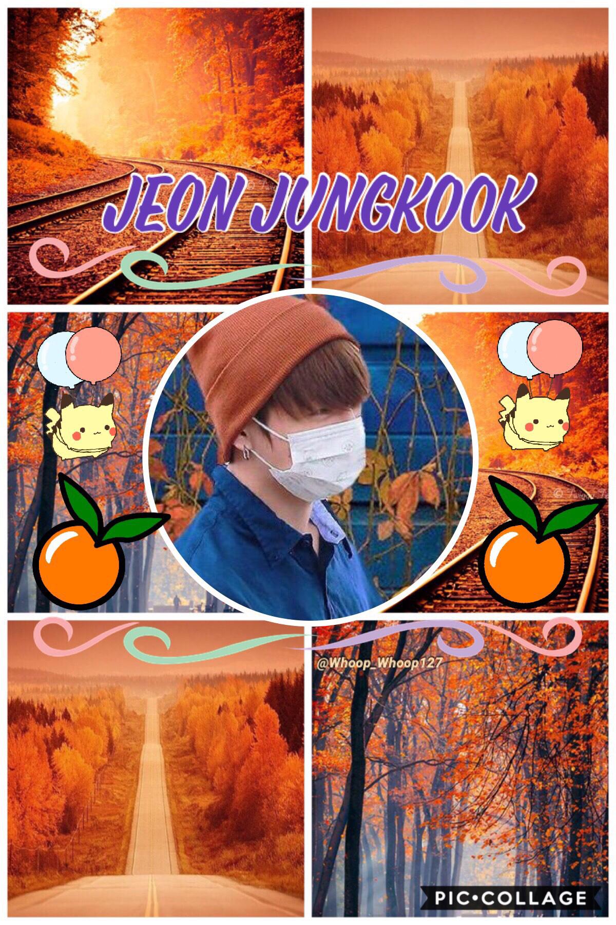 •🚒•
🍂Jungkook~BTS🍂
Edit for @SamChees!
3/8 people have signed up for my Kpop Games, if you can please sign up on my previous post hehe choose an idol on there that has not been taken and write your username on their photo (remix) YAYYY ok Bye everyone!