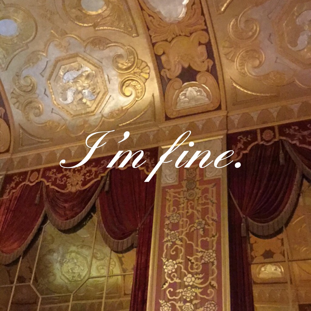 I’m fine. 