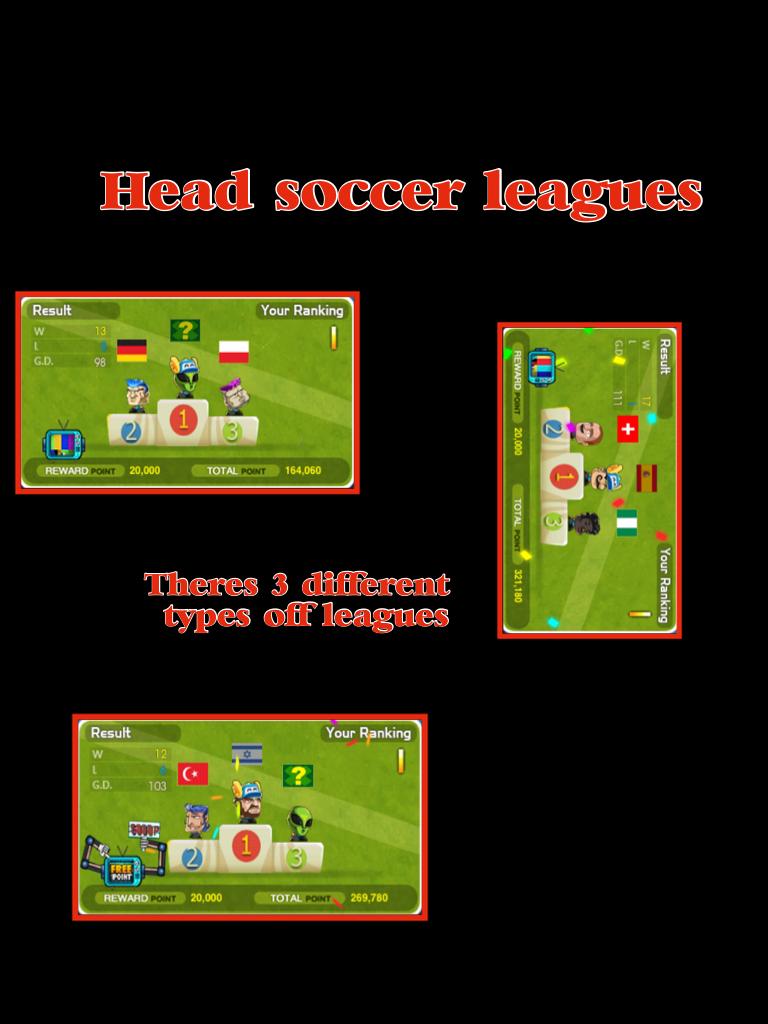Head soccer leagues