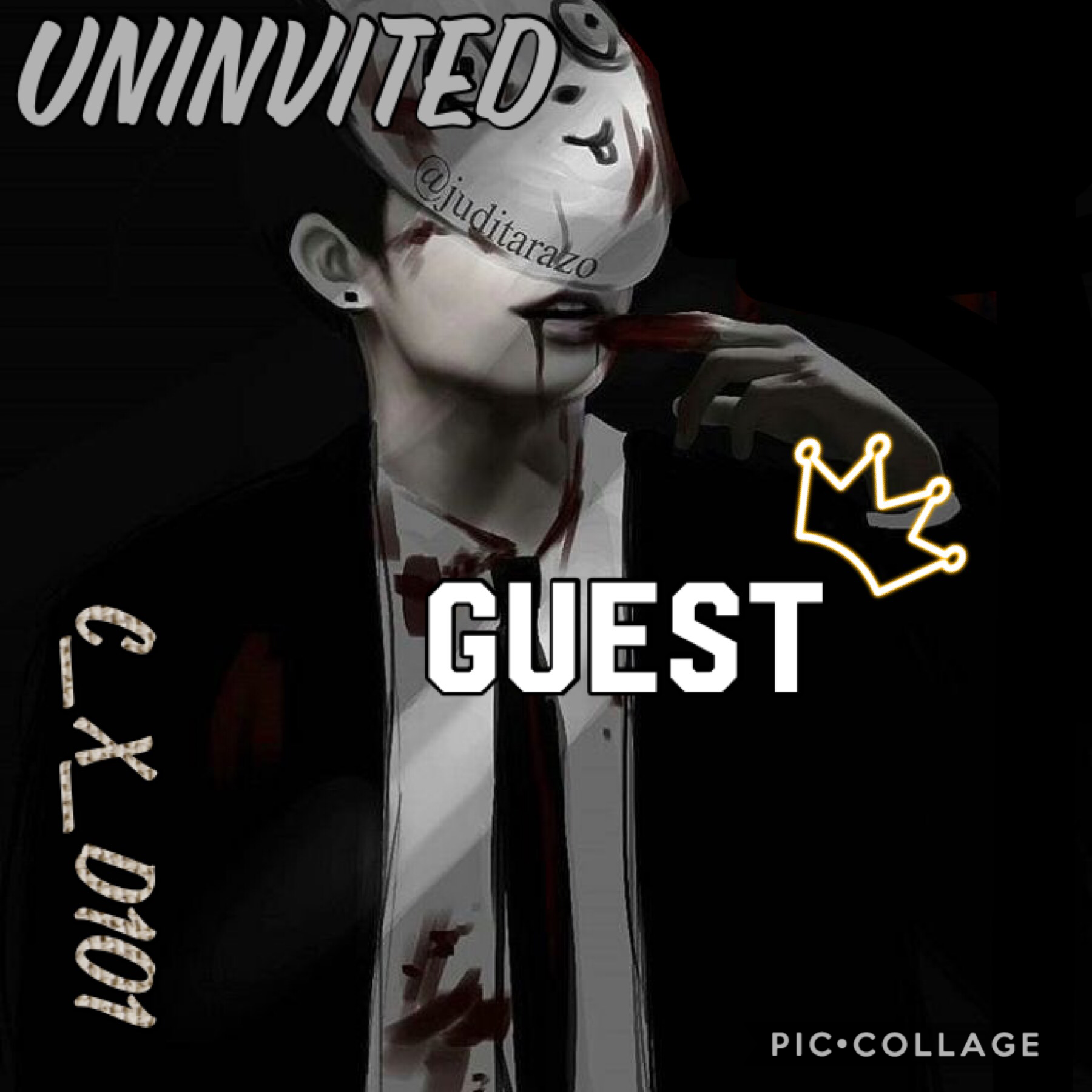 go read the first chapter of my book “uninvited guest” on wattpad @c_x_d101