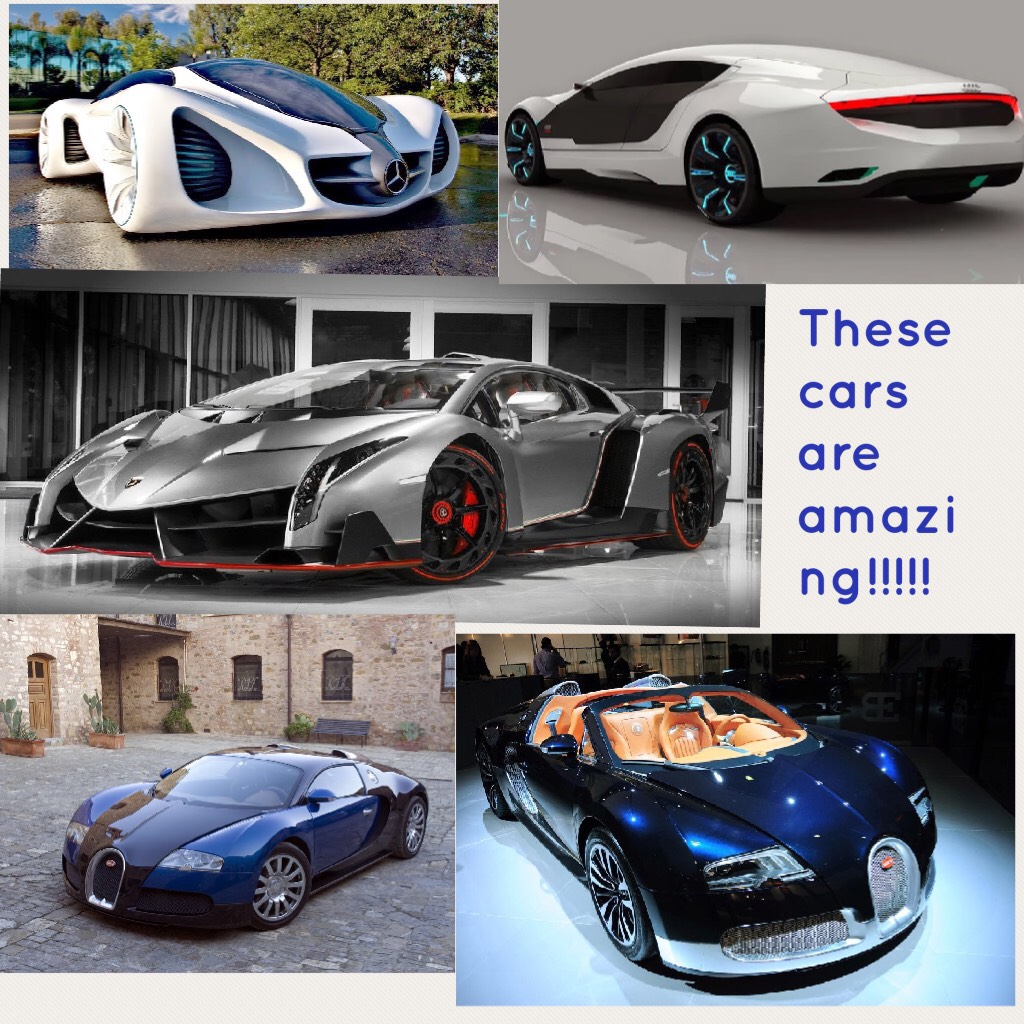 These cars are amazing!!
