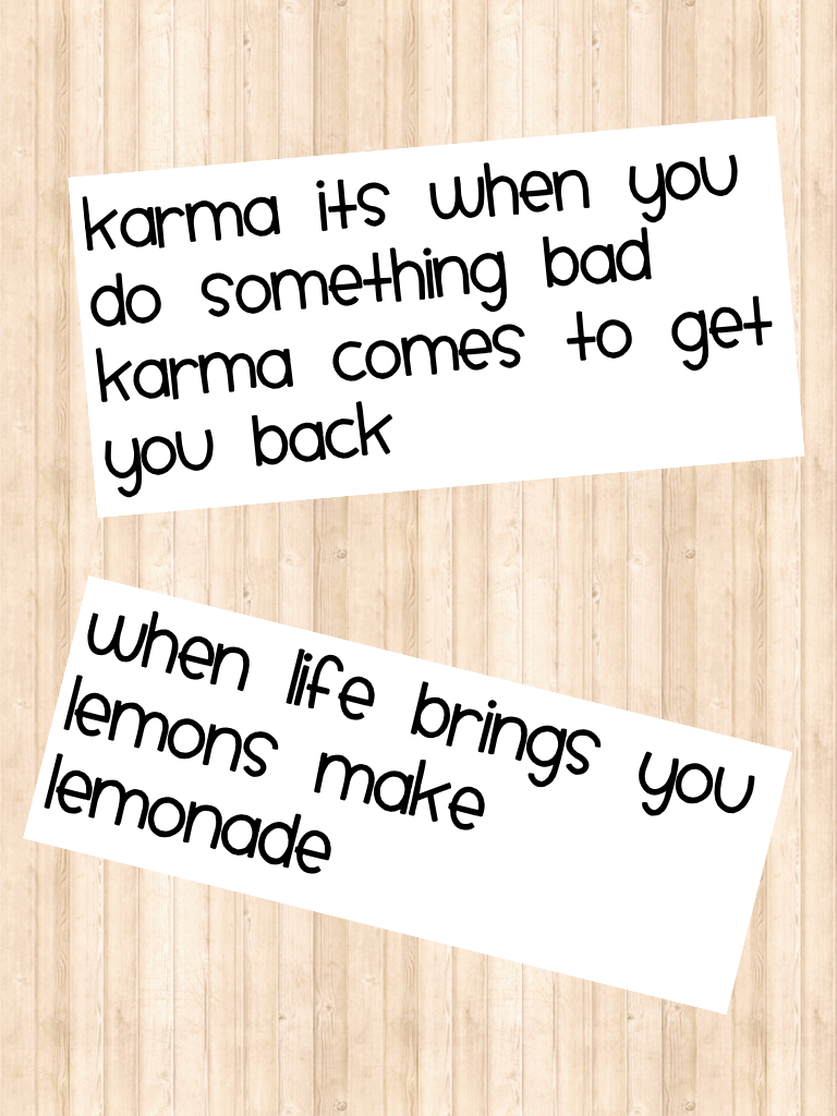 When life brings you lemons make lemonade