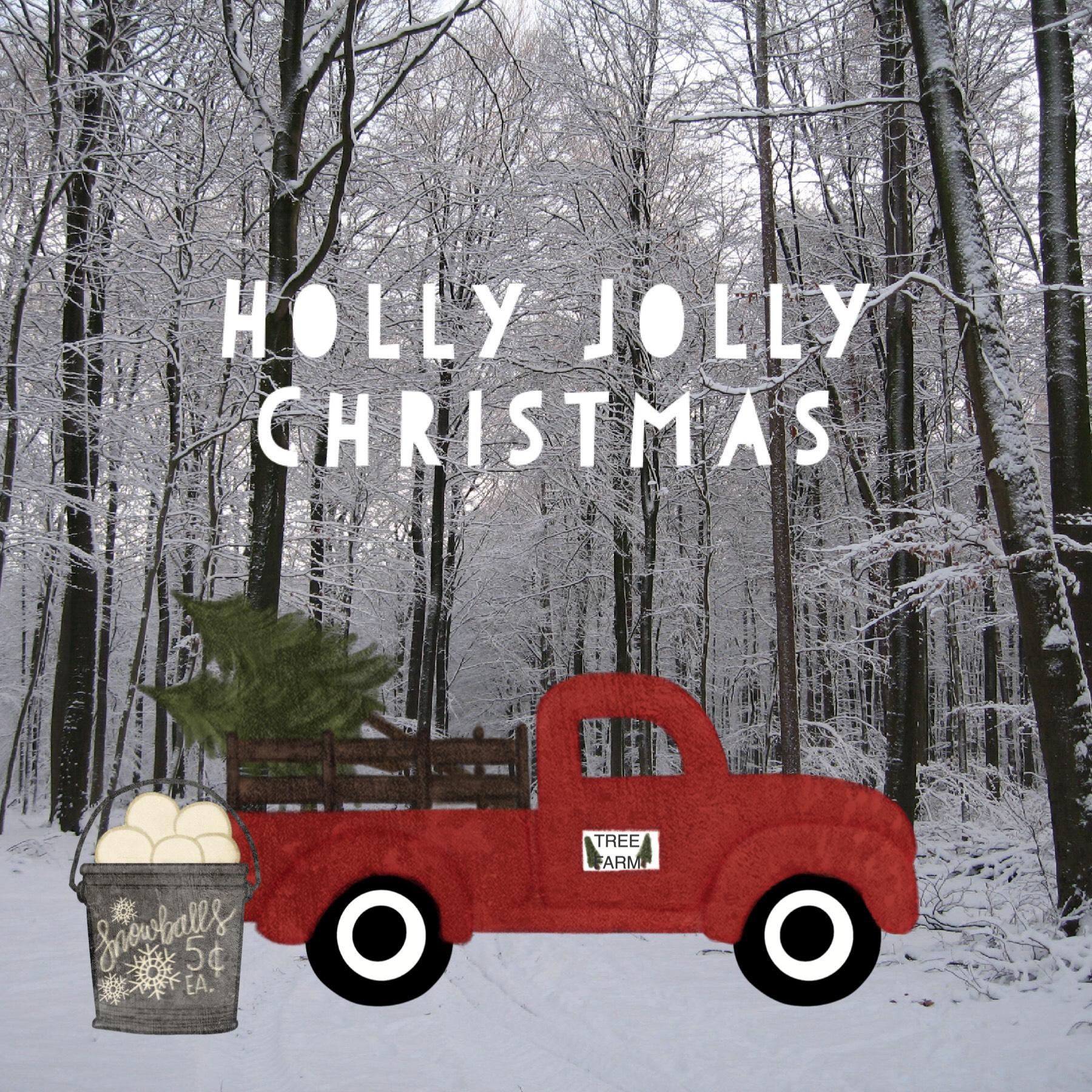 #HollyJollyChristmas now available in the sticker shop! @piccollage @prisillay #christmas #piccollage @everestandgray