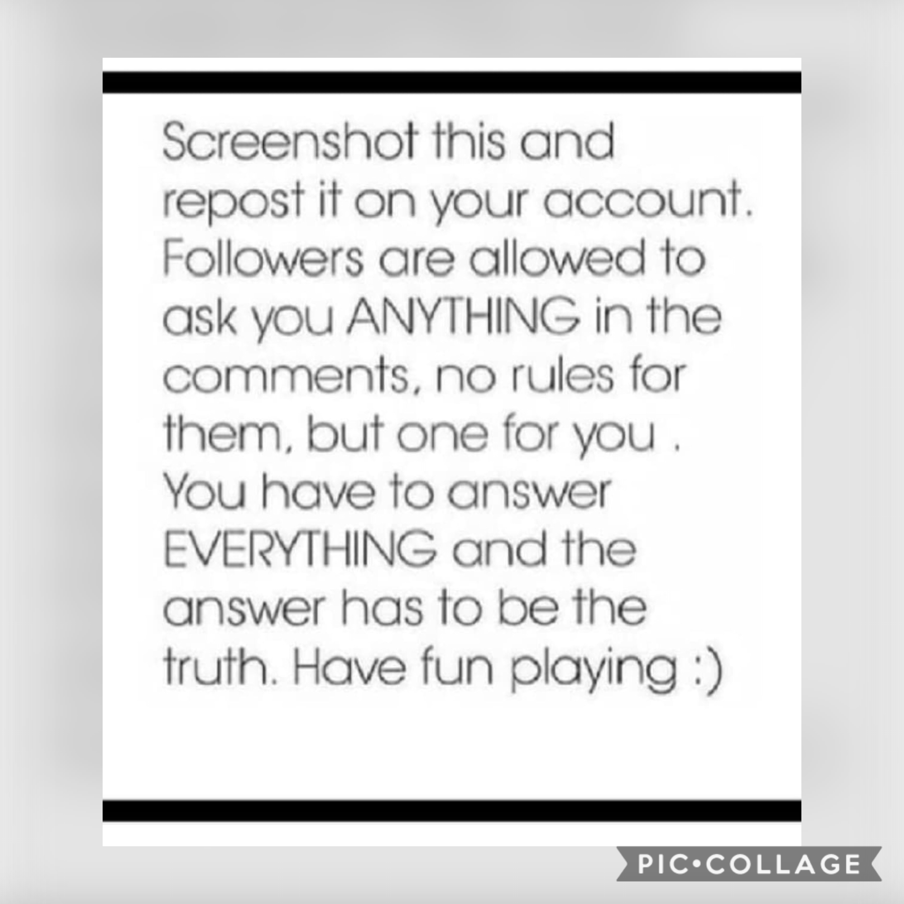 Go guys, so what do you want to ask me???😊