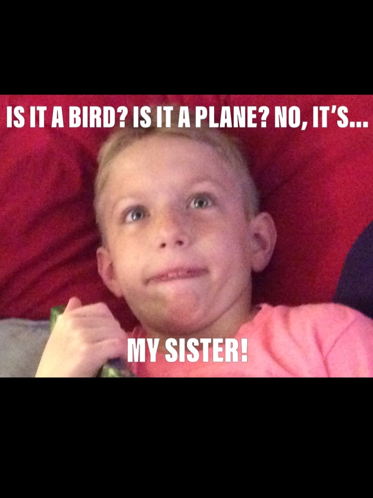 Meme I created of my brother