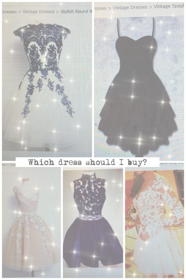Which dress should I buy?
