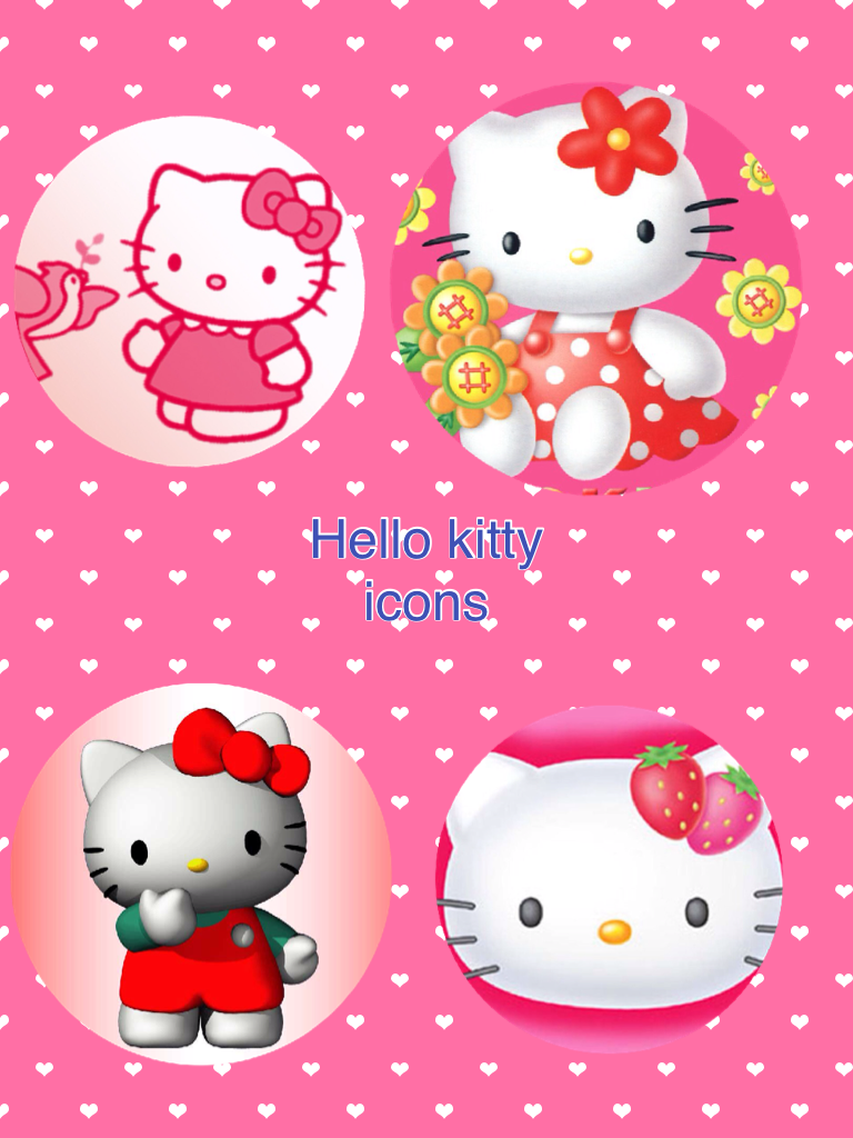 Hello kitty icons