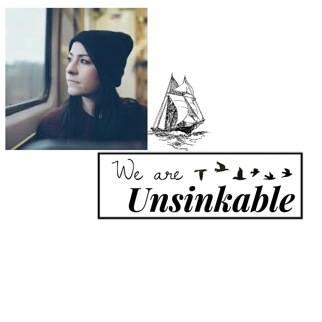 //Unsinkable-Lucy Spraggan✨//
i love her so much oh my god, please go listen to her, Lucy Is such an amazingly talented human❤