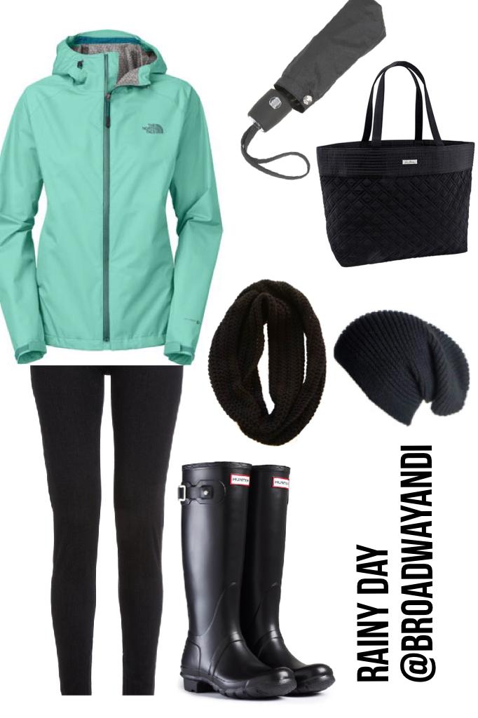 rainy day outfit