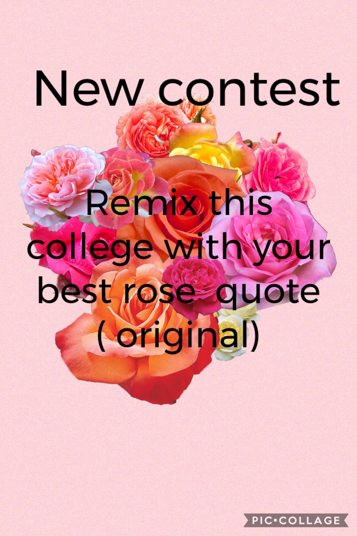 Tap 🌷
The contest will be going to April 11. Make sure you remix!! I will post everyday!