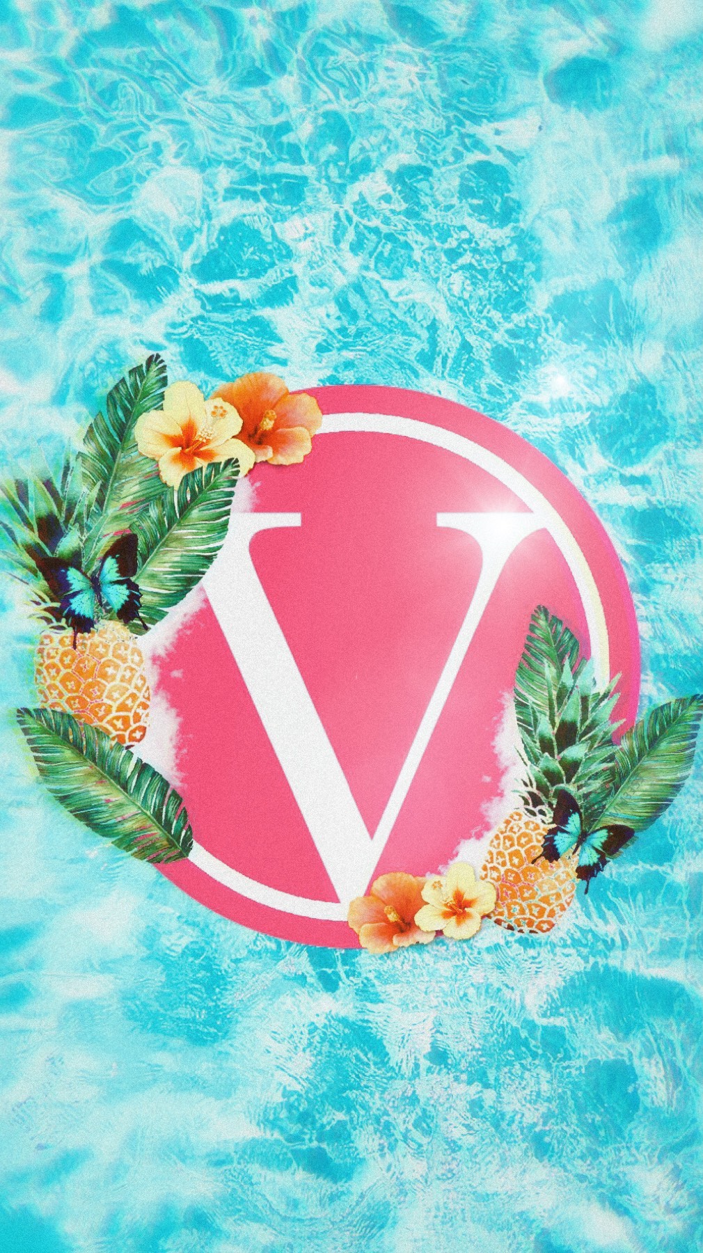🌙 / July 23, 2020

sister had a generic “V” wallpaper on her phone. so, i made her a summer themed one! :D
