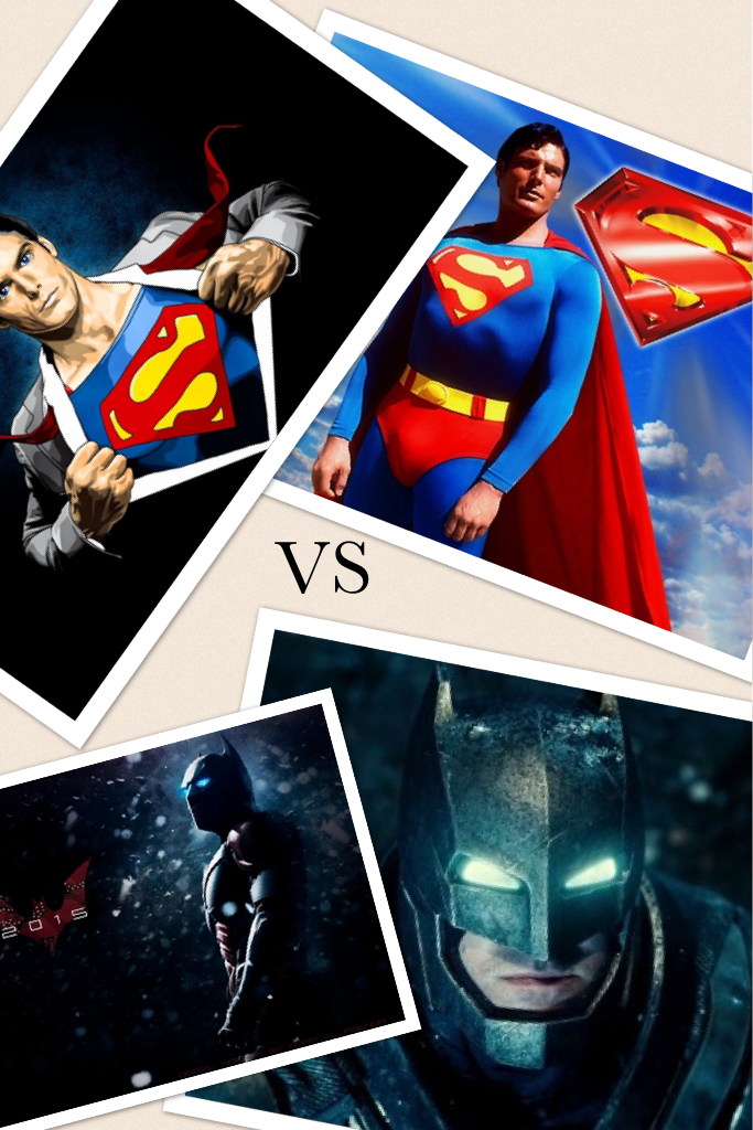 VS tell me who you like better superman or batman 