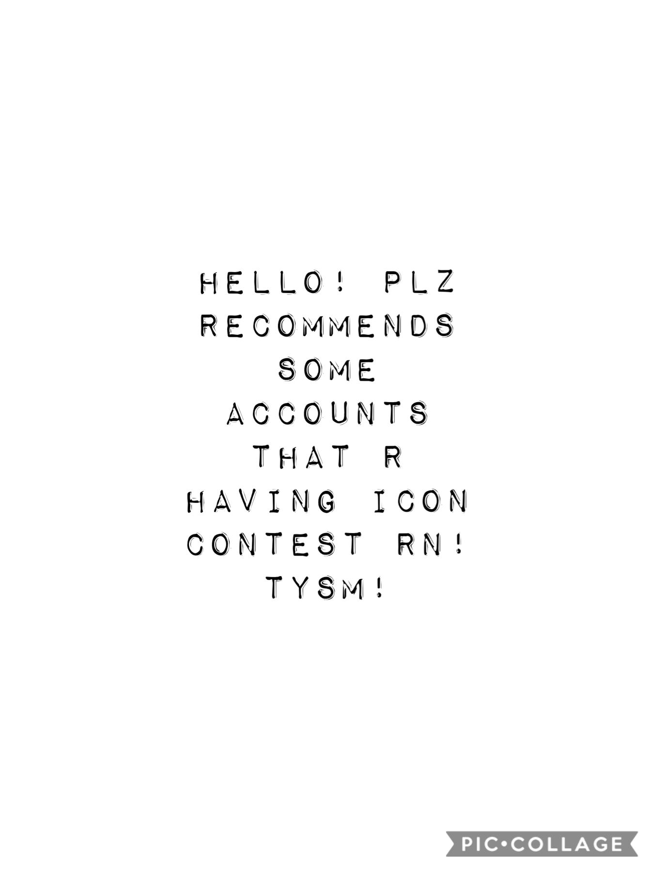 Recommended acc down below! Ty!