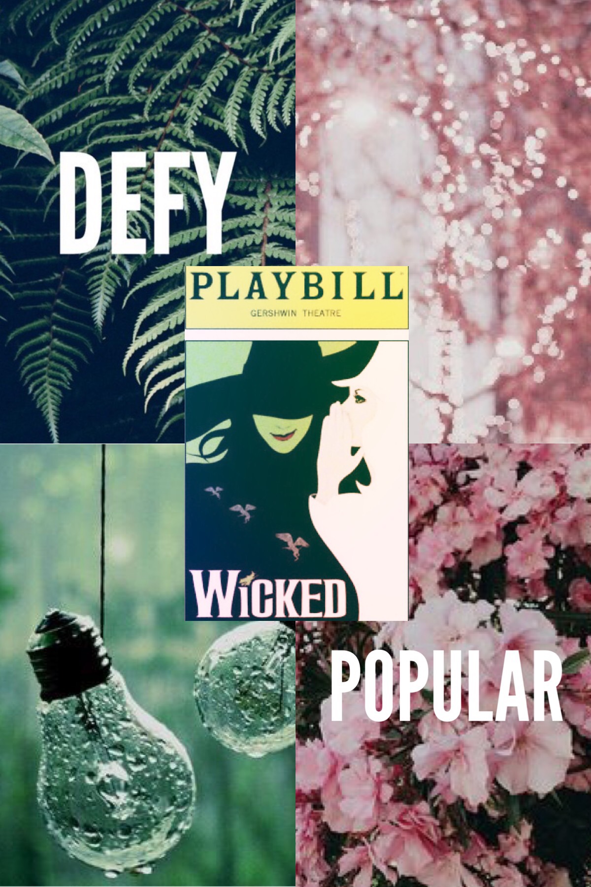 Here’s one more aesthetic that’s Wickedly awesome!
-
Wicked is such an amazing musical and, again, I recommend you watch it!!! 💖💚