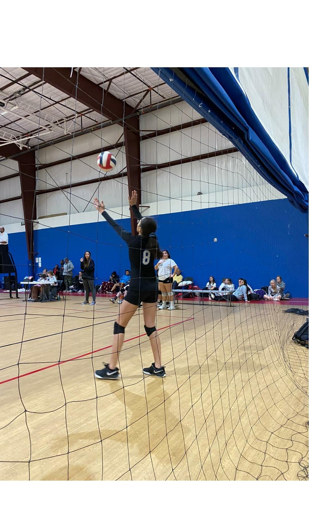 this was at a volleyball tournament and i was serving 🤩🏐 i had my first ever babysitting job yesterday for people i didnt know 👶 it was really fun, i had to discipline them some though but they listened to me so its all good 👌🏼