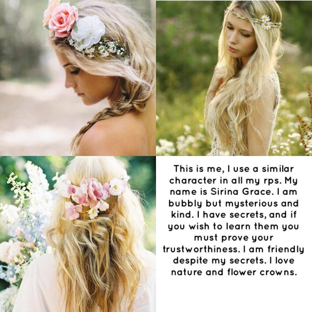 🌸 My name is Sirina Grace 🌸


This is my RP character❤️❤️ hope you guys like!