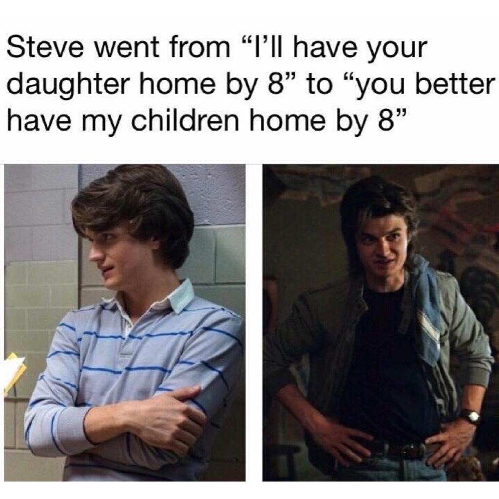 I hated Steve with a burning passion in Season 1. Now he’s one of my favorite characters 😂❤️
~love-readaholic511