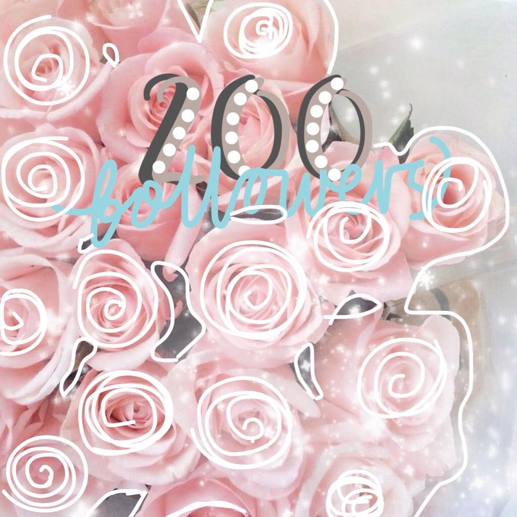 💗(Tap me) 200 FOLLOWERS..........
OMG TYSM!! I CANT BELIEVE IM ALREADY AT 200 FOLLOWERS!! 😱😻🎉 I DONT EVEN KNIW WHAT TO SAY...