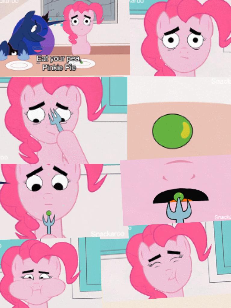 Eat your pea pinkie