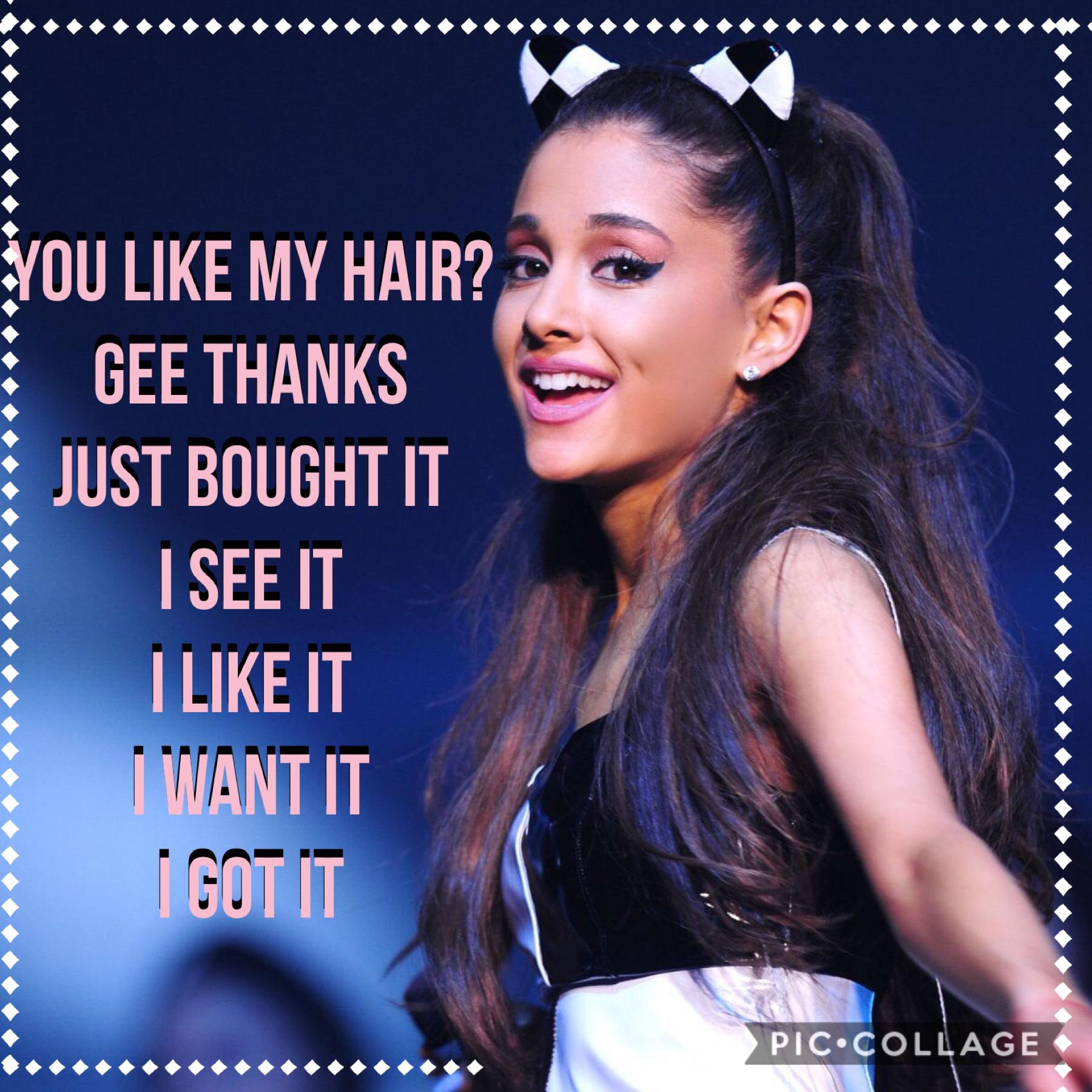 An Ariana grande edit! 