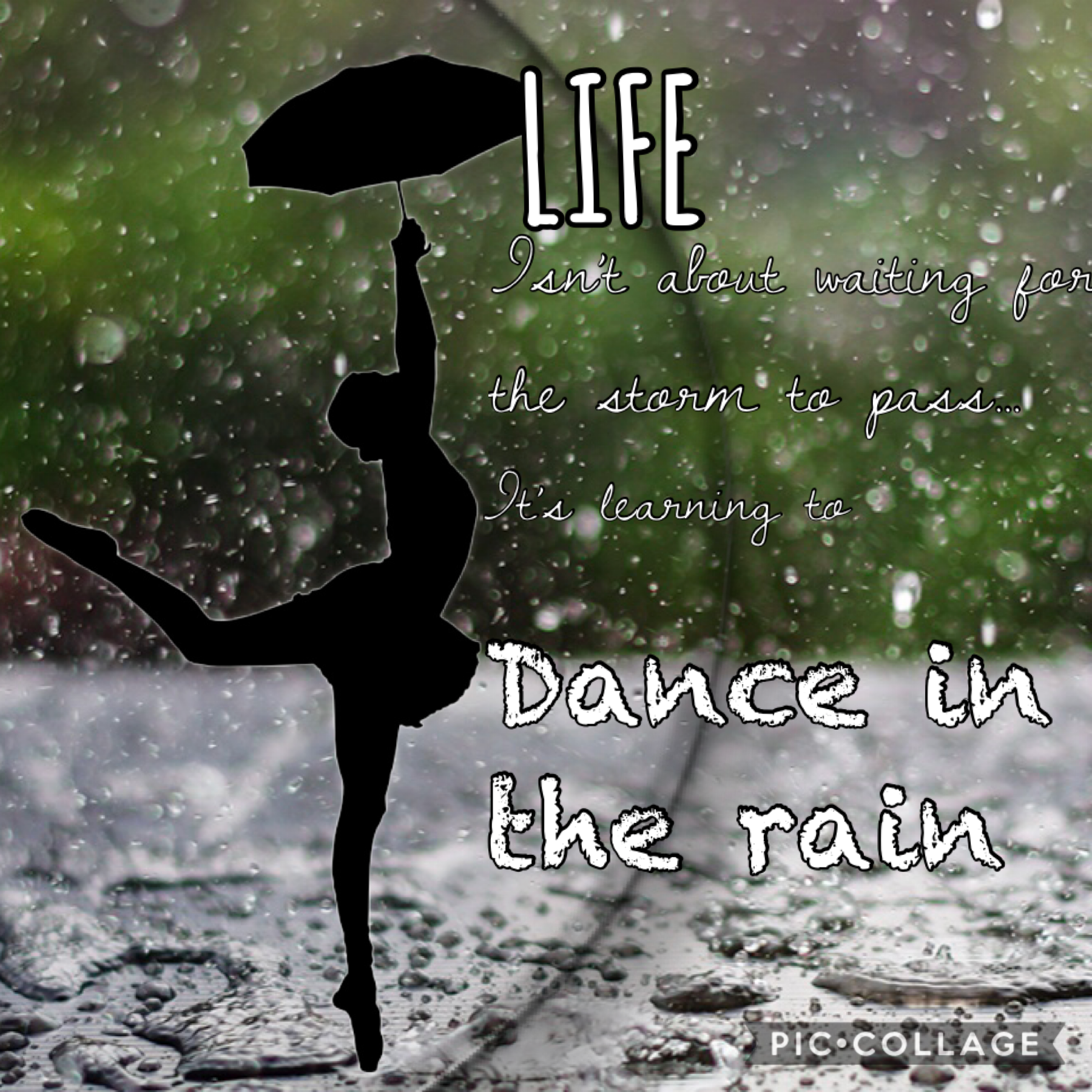Dance in the rain 