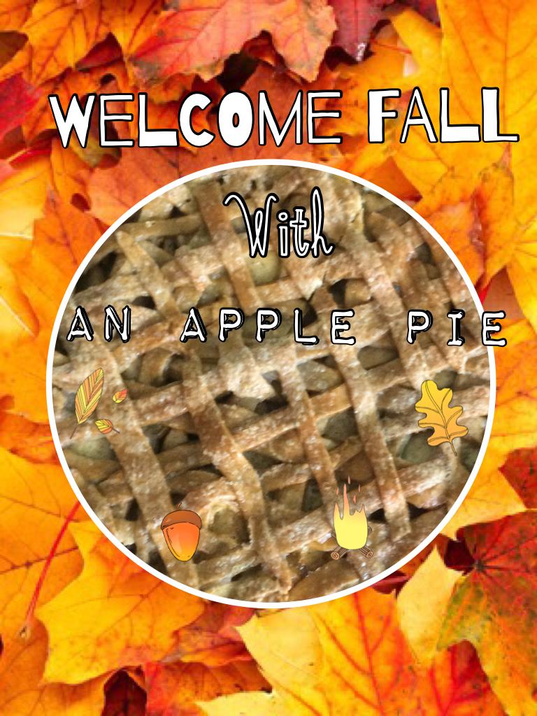 Welcome fall!