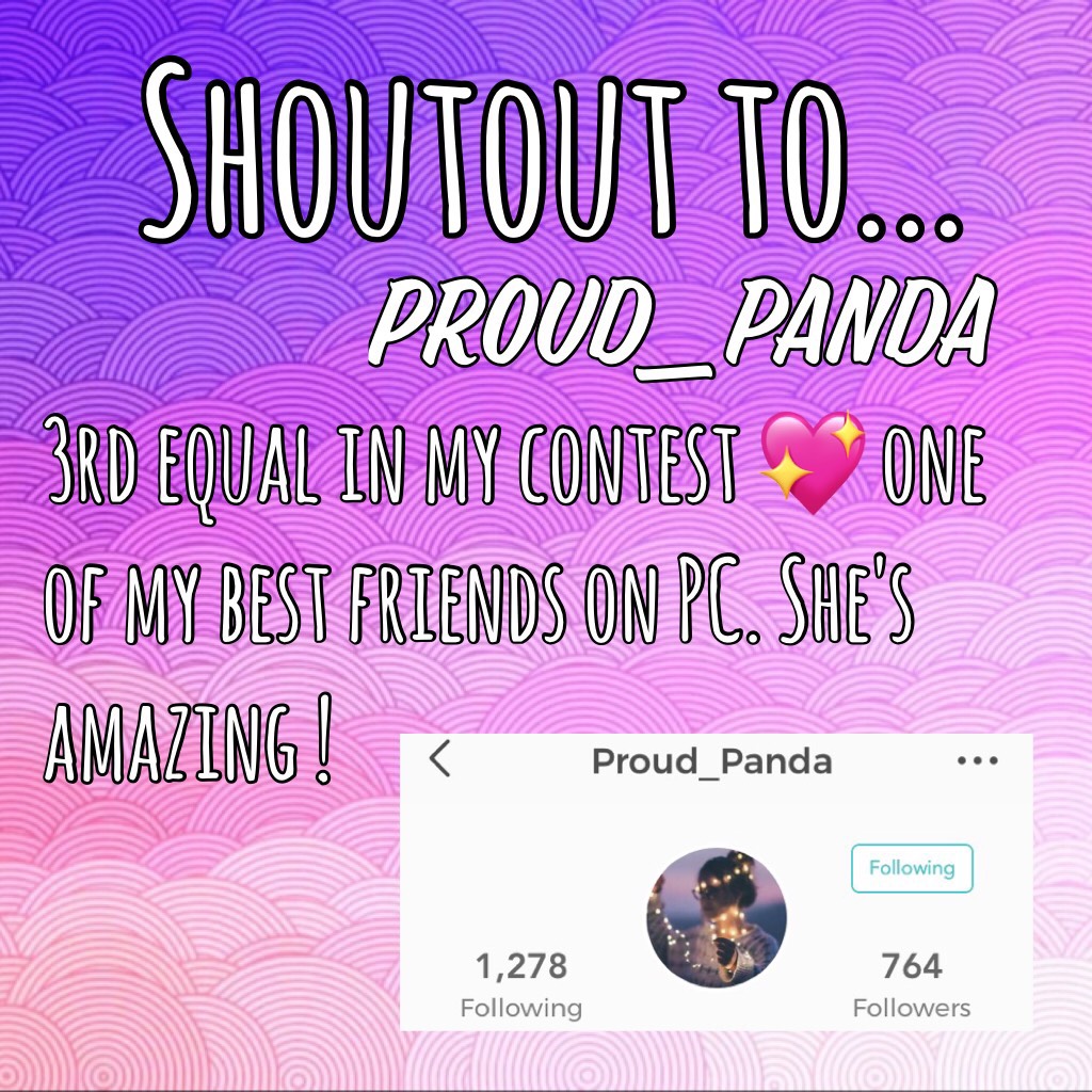 Go follow Proud_Panda !!
