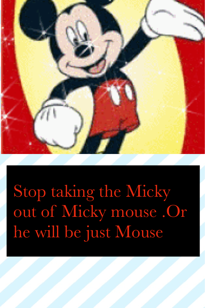 Micky mouse 