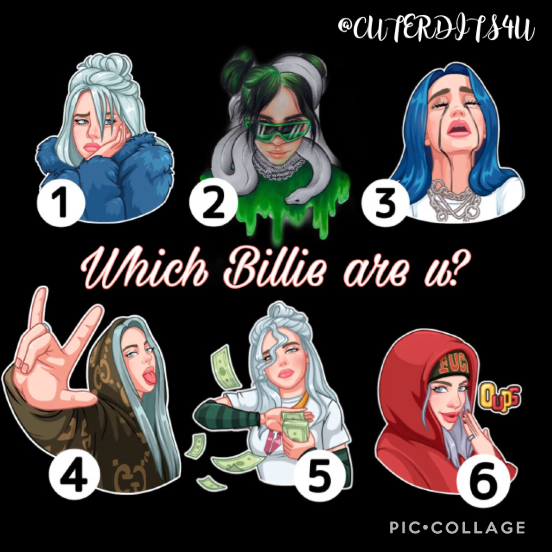Which Billie are u??? ✨💖