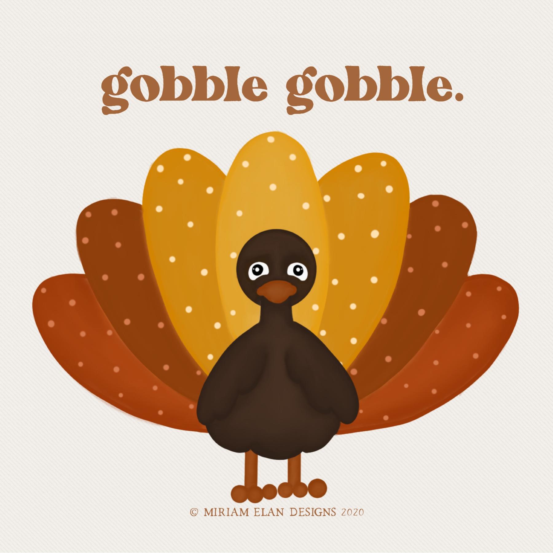 gobble. gobble. 🦃 
Just sharing some of my artwork! Keep an eye 👀 out for a new *cozy* winter sticker pack (by yours truly😉 lol) coming soon!!!!
What’s your favorite way to celebrate Thanksgiving? 