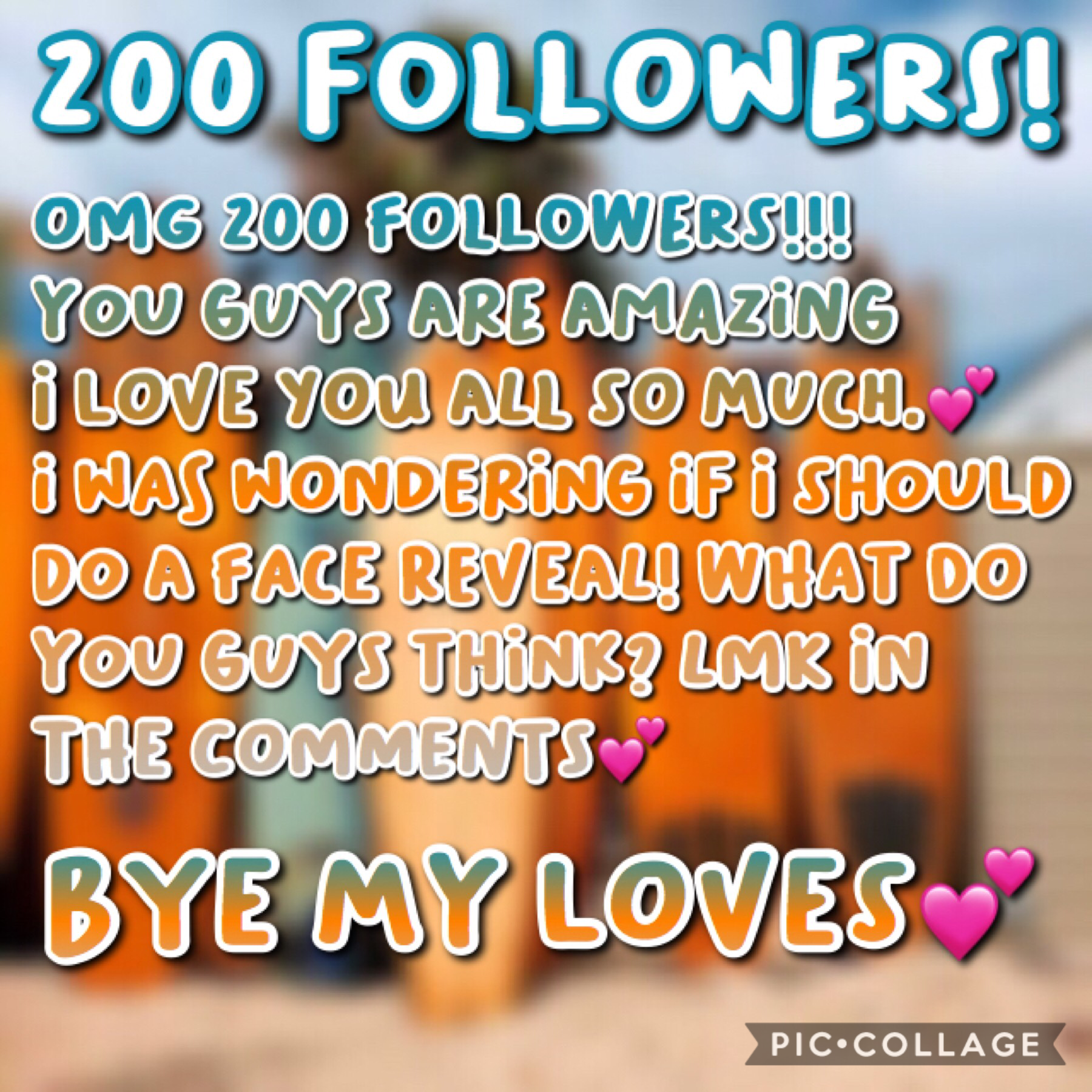 ♡Tap




peachyniche::❃
Hey Loves!!OMGG I GOT 200 FOLLOWERS!!THANK YOU ALL SO MUCH!💕Goodbye my loves🧡💙

—date:7/27/18
—time:9:59pm
—qotd:do u want a face reveal??
::❃
