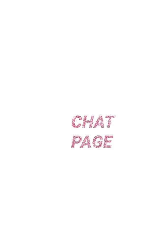 CHAT PAGE
